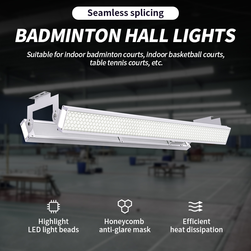 Badminton Field - Nowe oświetlenie LED do halowych boisk