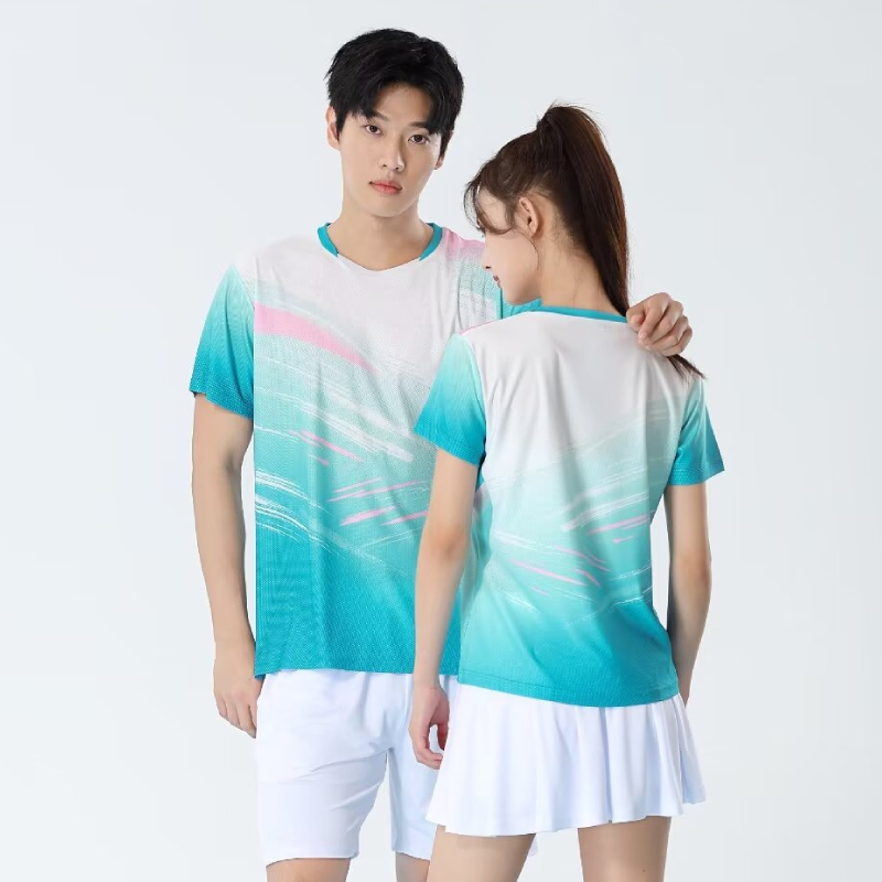 Badminton Jersey - Unisex Koszulka do Tenisa Stołowego Profesjonalna