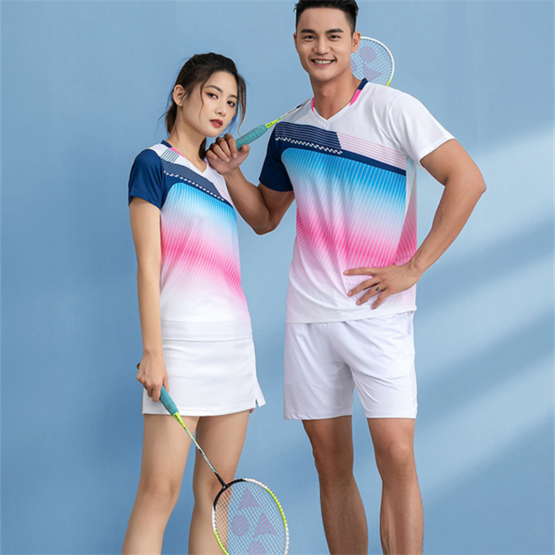 Badminton Jersey - Koszulki i spodenki do badmintona mężczyźni