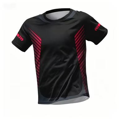 Sportowa koszulka fitness z kr – Badminton Jersey recenzja i cena