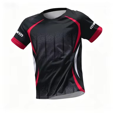 Sportowa koszulka fitness z kr – Badminton Jersey recenzja i cena