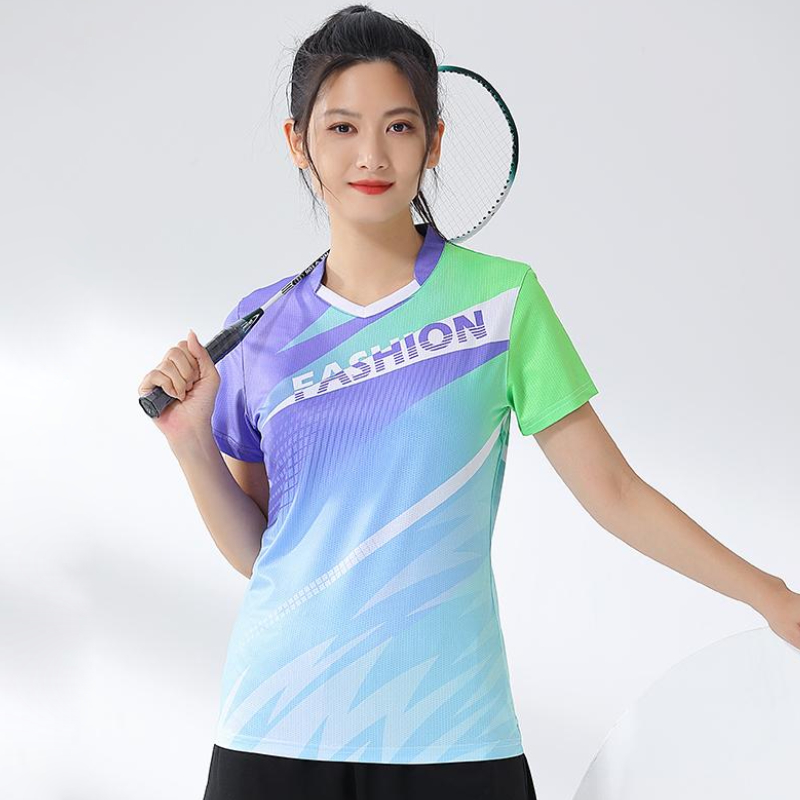 Damska koszulka do badmintona  – Badminton Jersey recenzja i cena