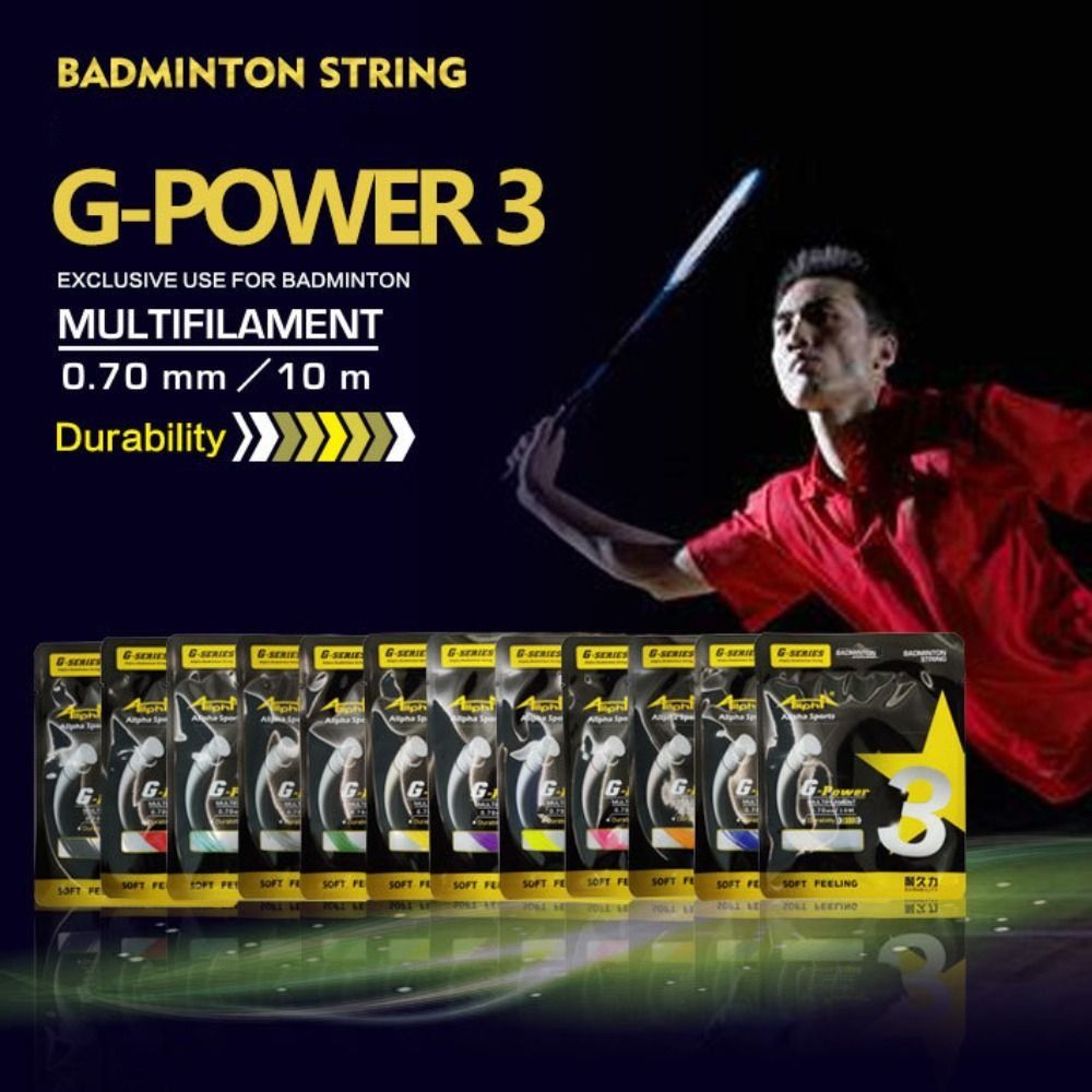 10 szt. Żyłka do badmintona 0. – Badminton Yonex String recenzja i cena