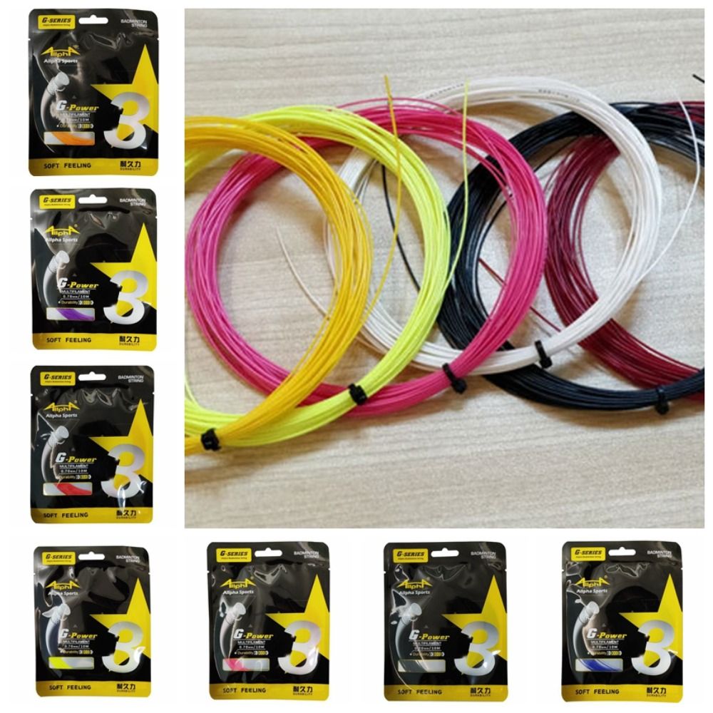 10 szt. Żyłka do badmintona 0. – Badminton Yonex String recenzja i cena
