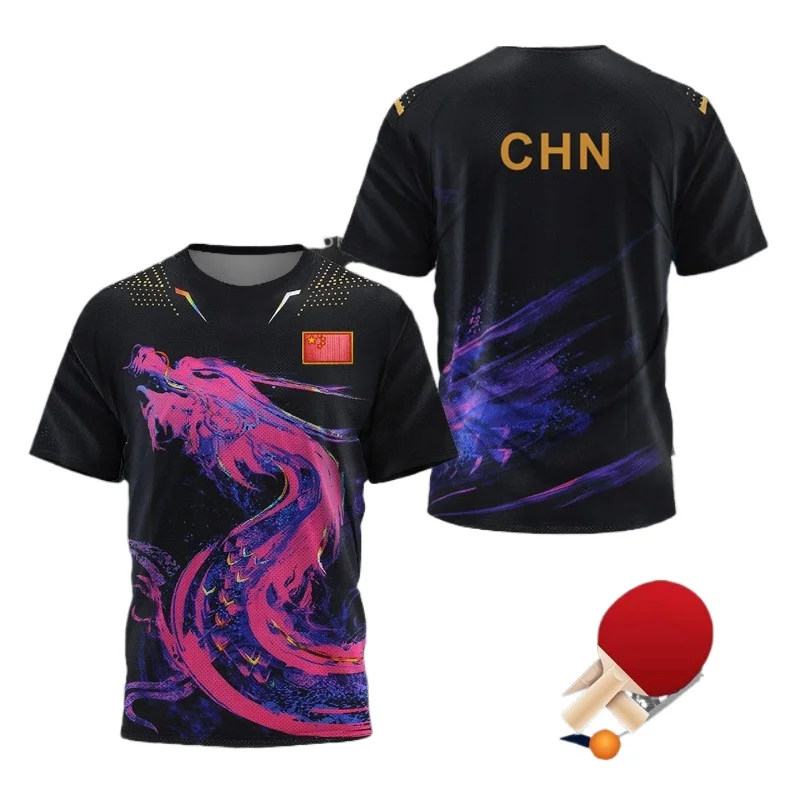 Męska koszulka graficzna z mot – Badminton Lovers recenzja i cena